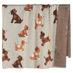 Depot Geschenkideen^Kinder-Decke Dog