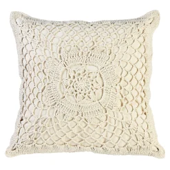 Depot Geschenkideen^Kissenhulle Crochet Flower