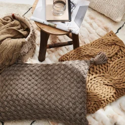 Depot Kissen^Kissenhulle Square Knit
