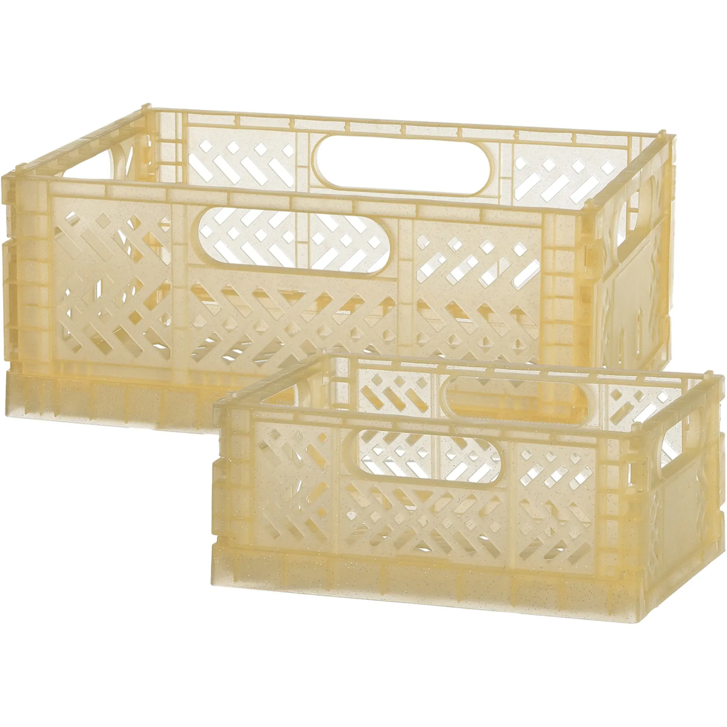 Depot Klappboxen-Set Glitter> Aufbewahrung