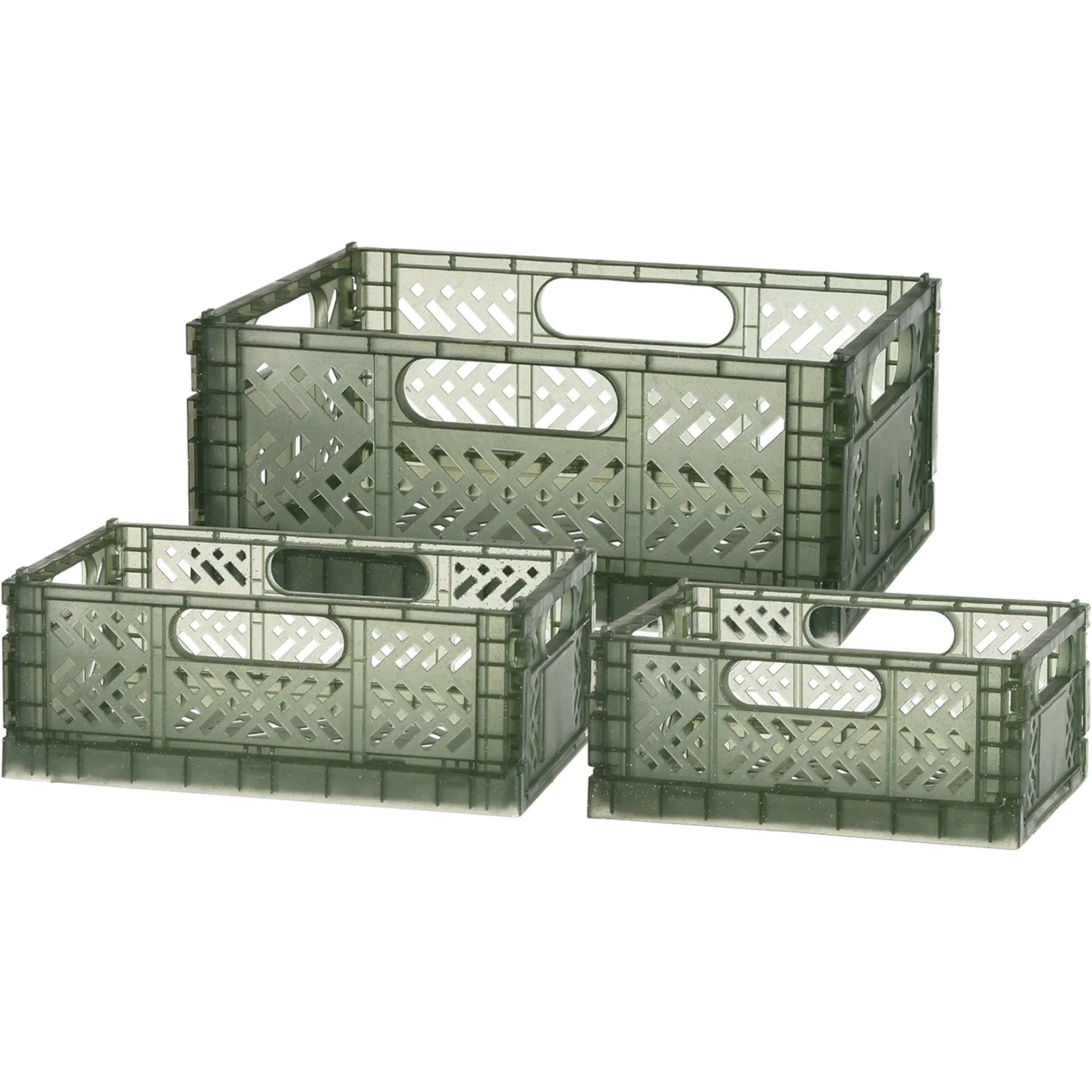 Depot Klappboxen-Set Glitter> Aufbewahrung