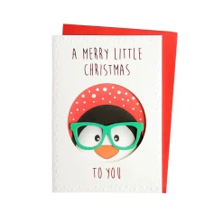 Depot Weihnachtskarten^Klappkarte Penguin