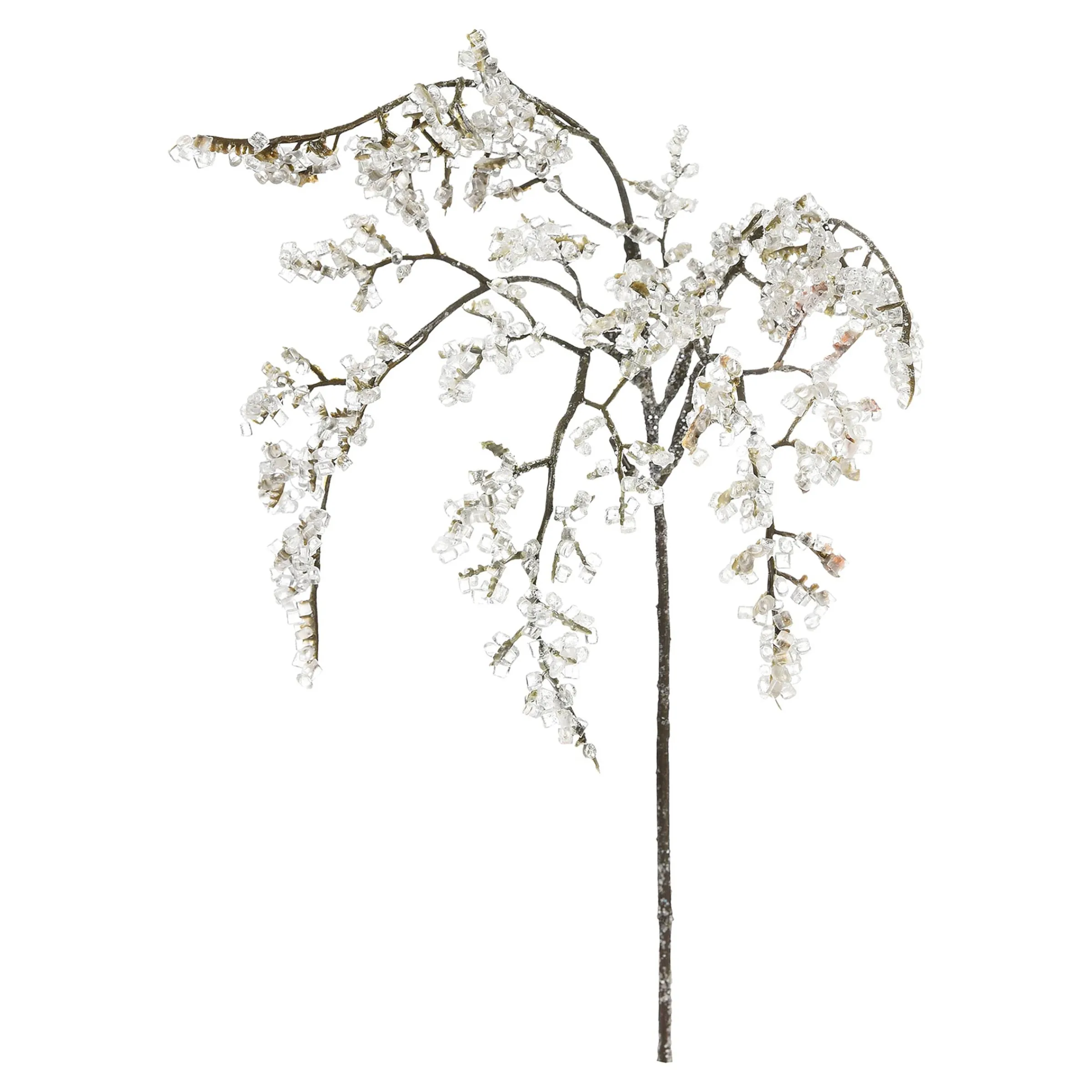 Depot Adventskranz-Deko^Kunst-Blumenpick Glasspearl