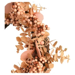 Depot Adventskranze & Zubehör^Kunstkranz Eukalyptus & Beeren