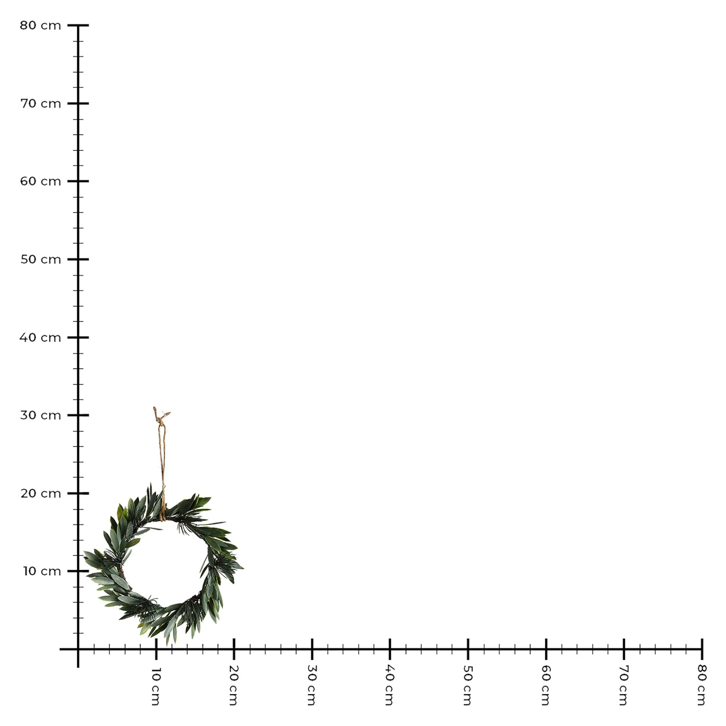 Depot Adventskranze & Zubehör^Kunstkranz Olive