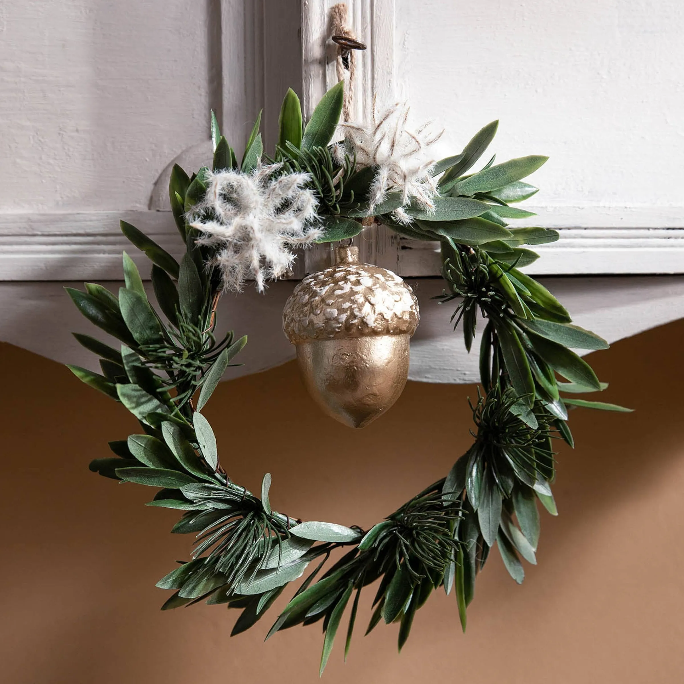 Depot Adventskranze & Zubehör^Kunstkranz Olive