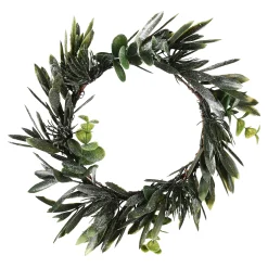 Depot Adventskranze & Zubehör^Kunstkranz Olive