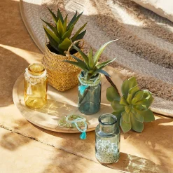 Depot Geschenkideen^Kunstpflanze Aloe Vera Im Topf