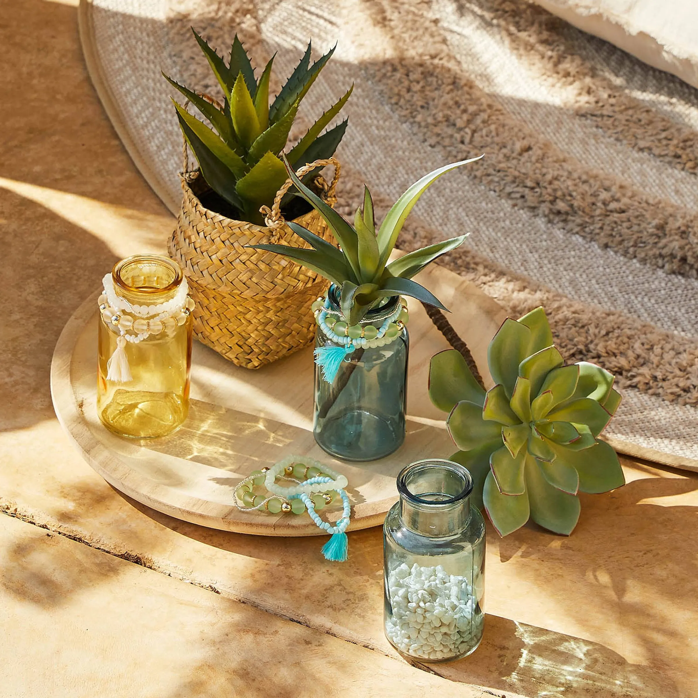Depot Geschenkideen^Kunstpflanze Aloe Vera Im Topf