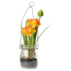 Depot Geschenkideen^Kunstpflanze Ranunkel In Glasvase