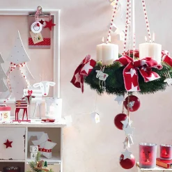 Depot Adventskranze & Zubehör^Kunst-Tannenkranz, Beschneit