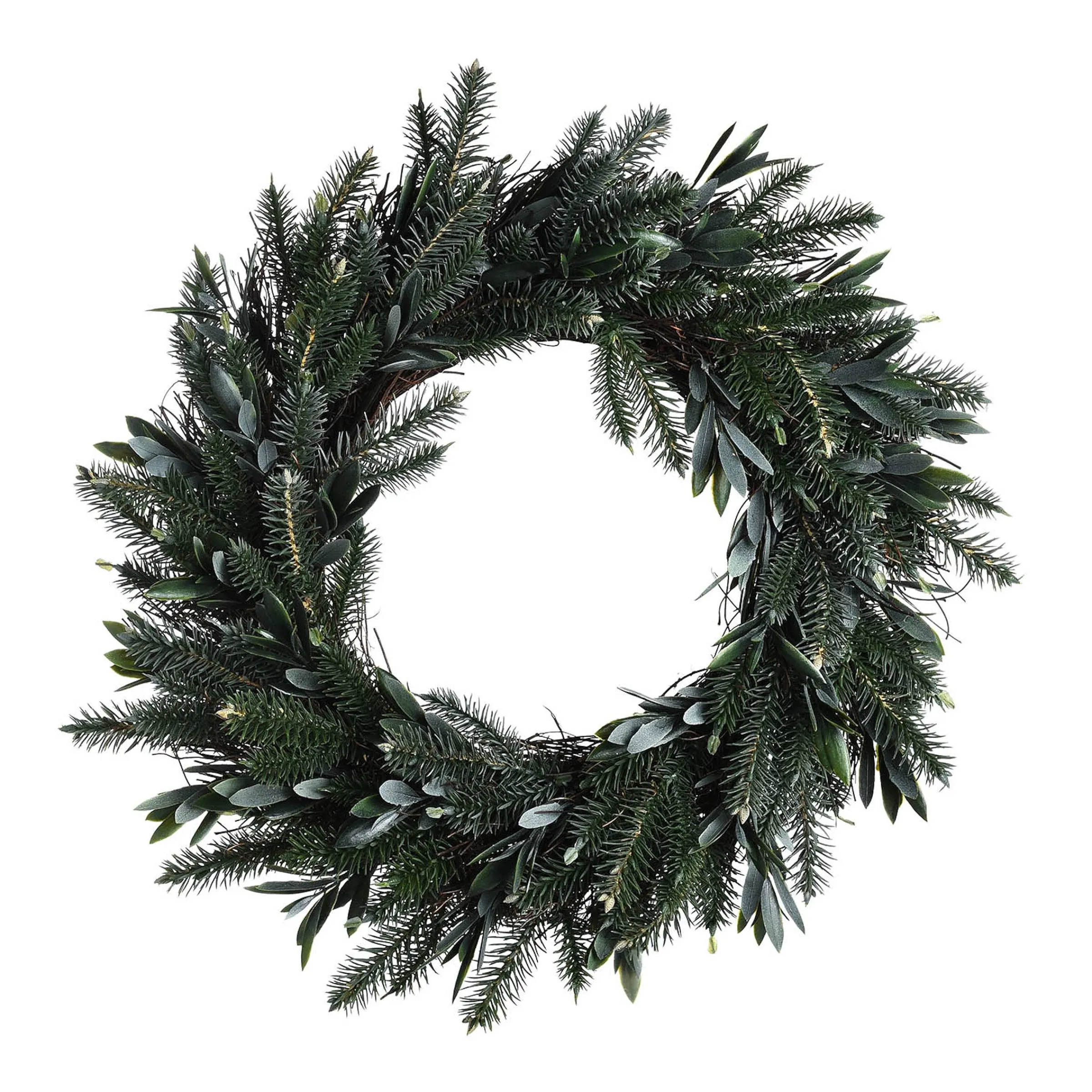 Depot Adventskranze & Zubehör^Kunst-Tannenkranz Olive