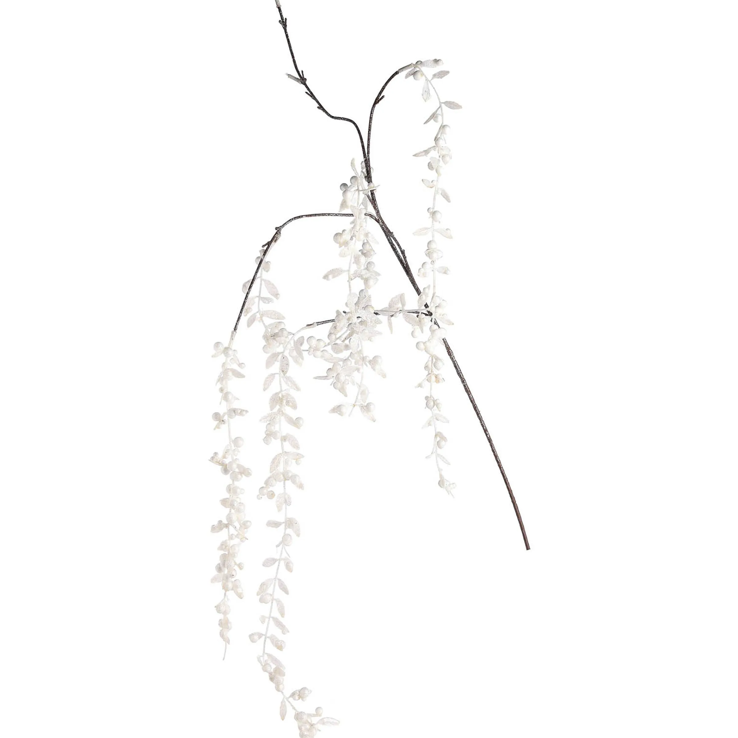 Depot Adventskranz-Deko^Kunst-Zweig Frostybubble