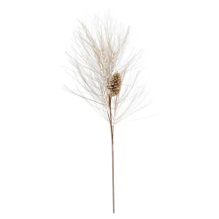 Depot Adventskranz-Deko^Kunst-Zweig Kiefer Mit Zapfen