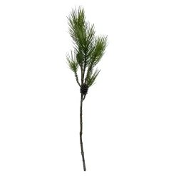 Depot Adventskranz-Deko^Kunst-Zweig Pinie Mit Zapfen