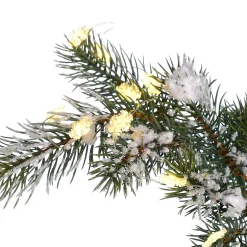 Depot Adventskranz-Deko^Led-Lichterkette Mini-Schneeflocke