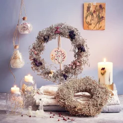 Depot Geschenkideen^Led-Lichtobjekt Trockenblume