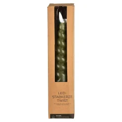 Depot Adventskerzen^Led-Stabkerze Twist