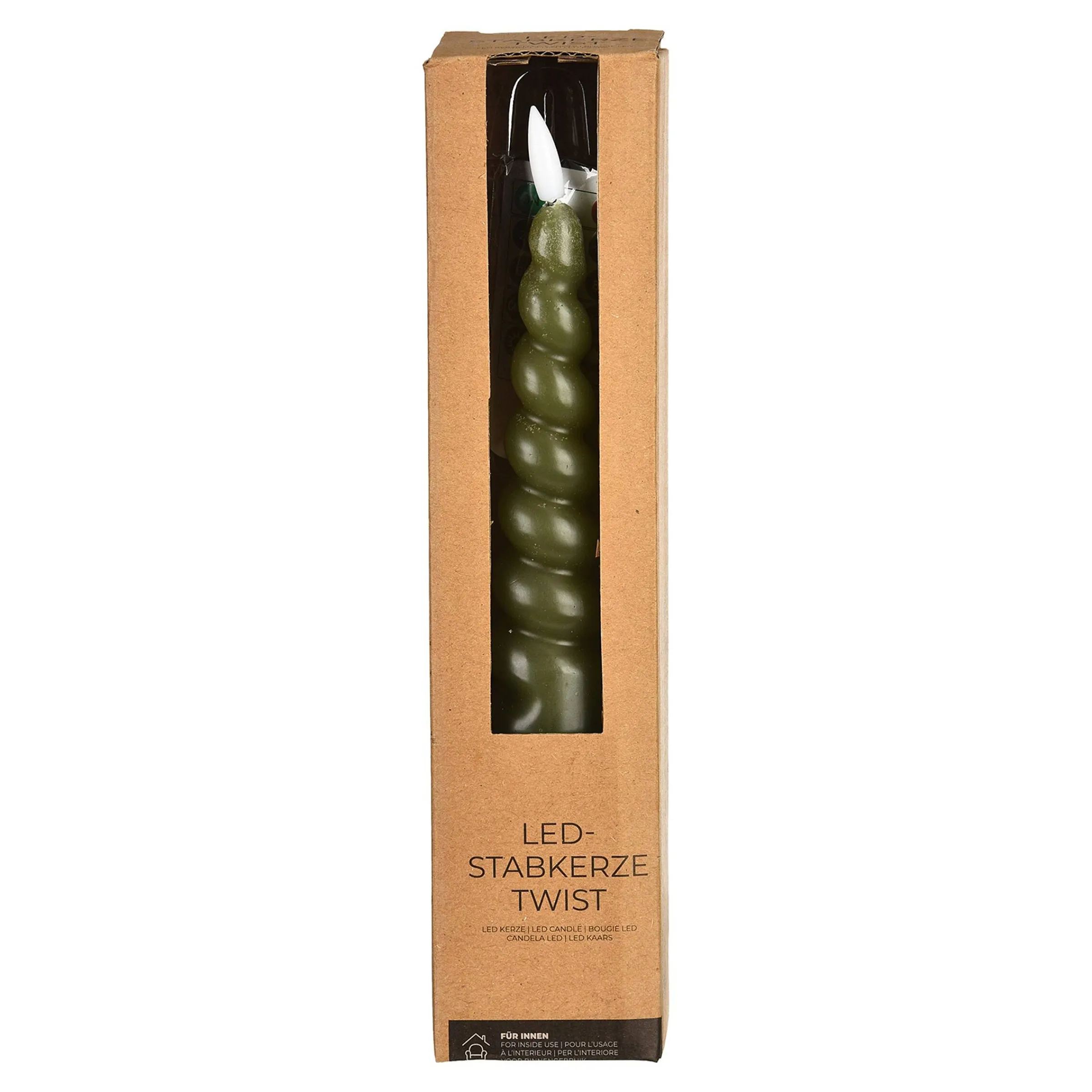Depot Adventskerzen^Led-Stabkerze Twist