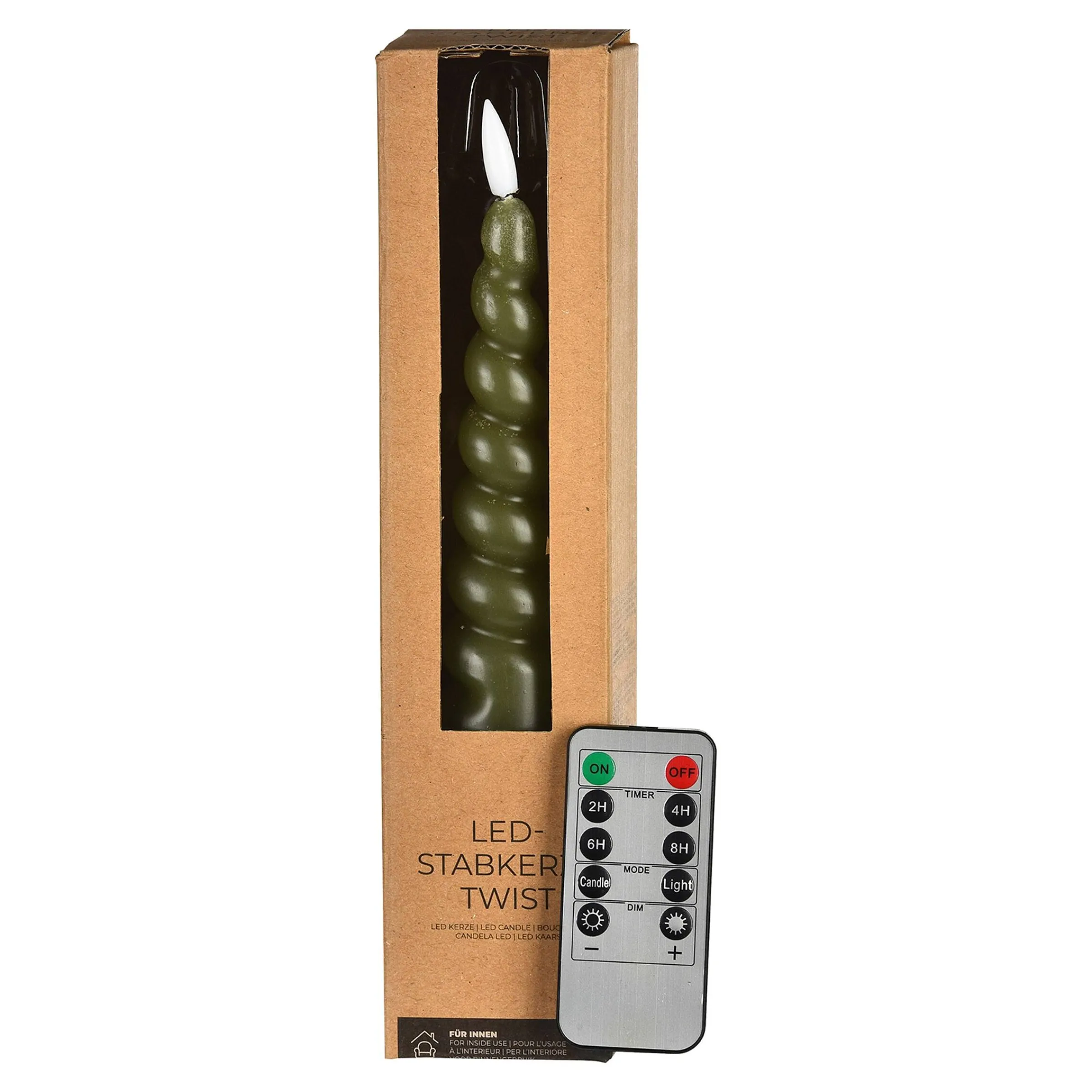 Depot Adventskerzen^Led-Stabkerze Twist