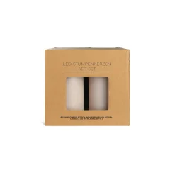 Depot Adventskerzen^Led-Stumpenkerzen-Set