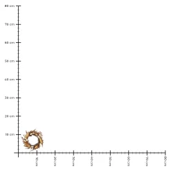 Depot Kranze^Mini-Trockenblumenkranz Alma