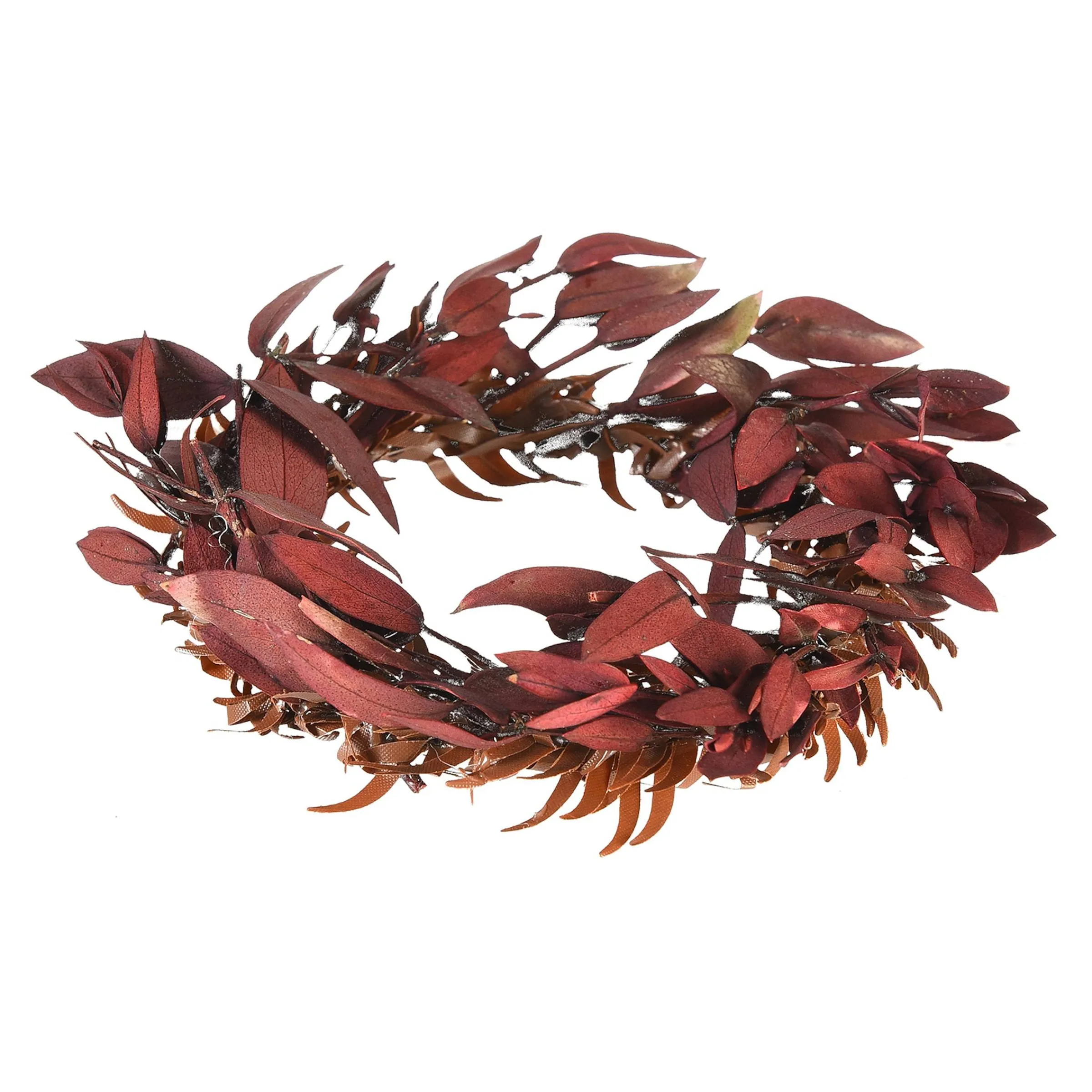 Depot Kranze^Mini-Trockenblumenkranz Ruscus
