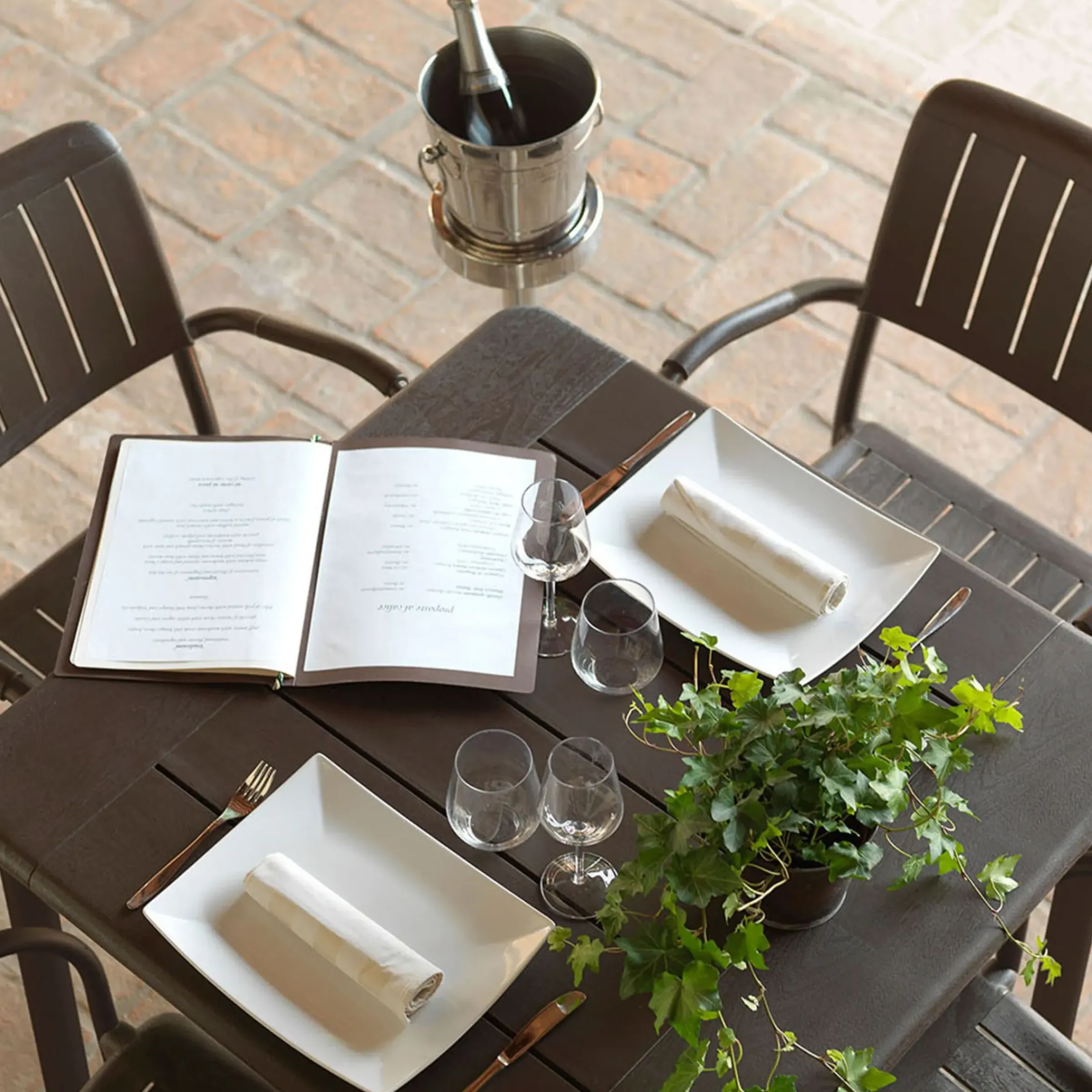 Depot Nardi Outdoor-Esstisch Maestrale 90> Garten- & Balkonmöbel