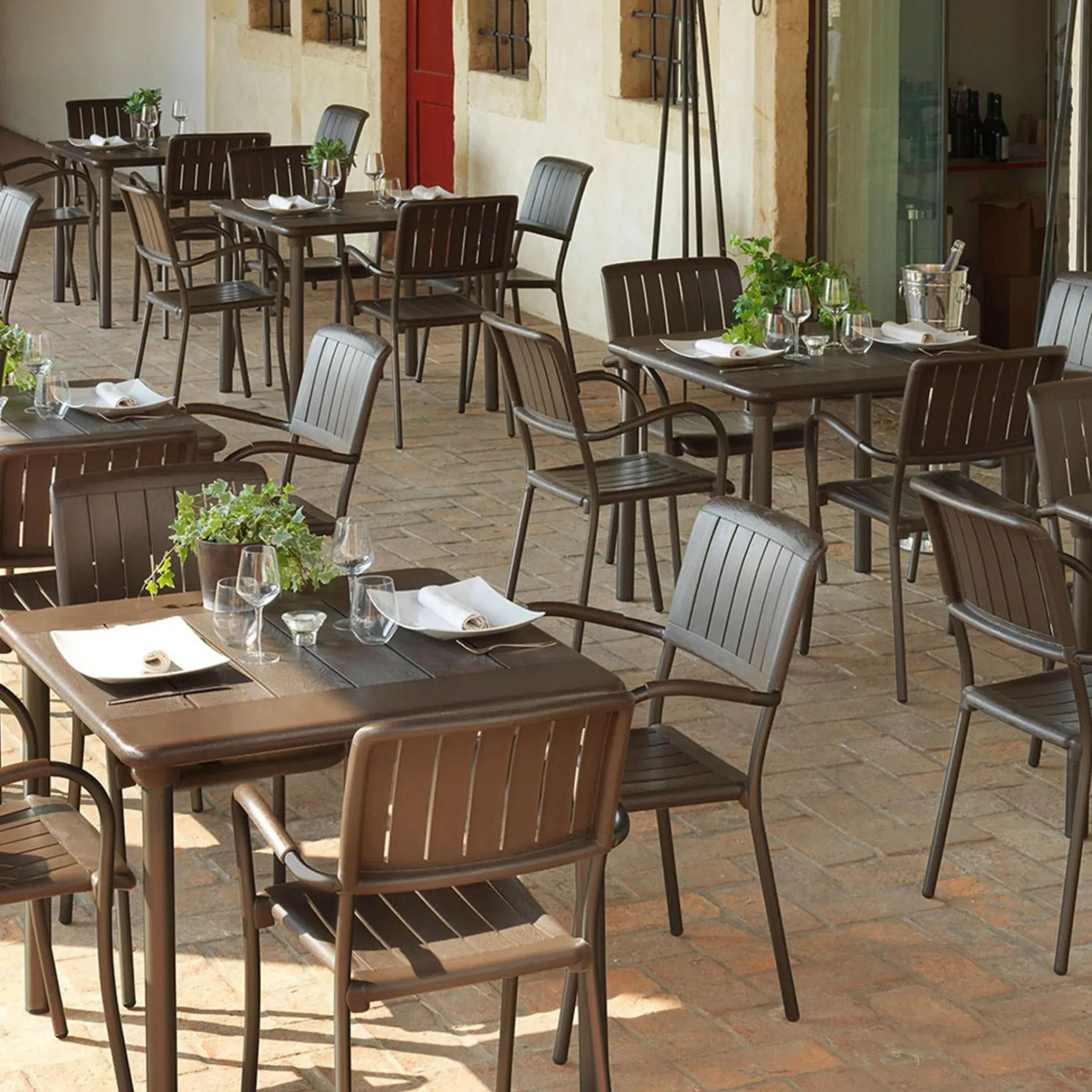 Depot Nardi Outdoor-Esstisch Maestrale 90> Garten- & Balkonmöbel