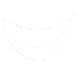 Depot Beleuchtung Für Drinnen^Outdoor-Lichterkette Mini-Schneeballe, 3-Reihig