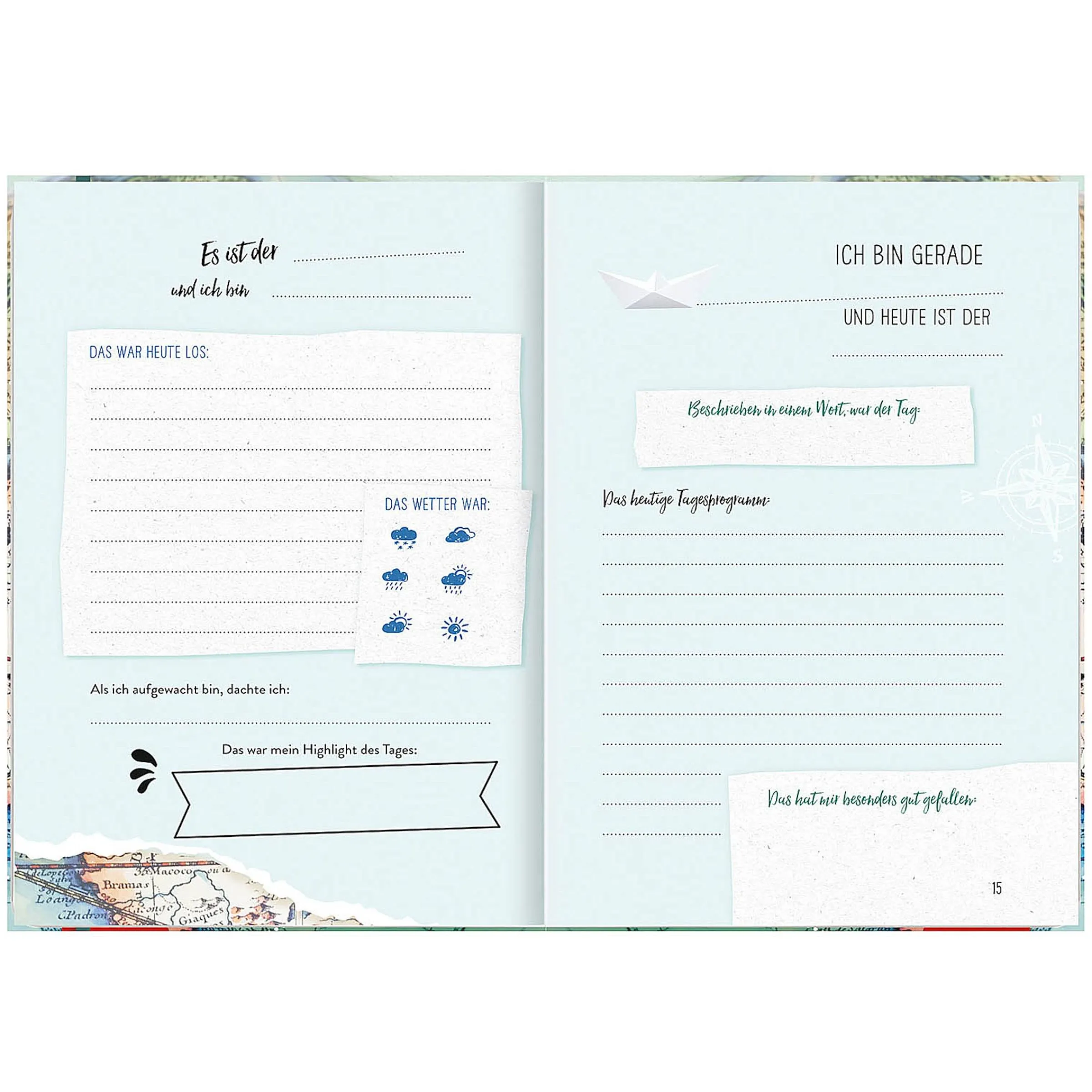 Depot Geschenkideen^Reisetagebuch Go & Discover The World