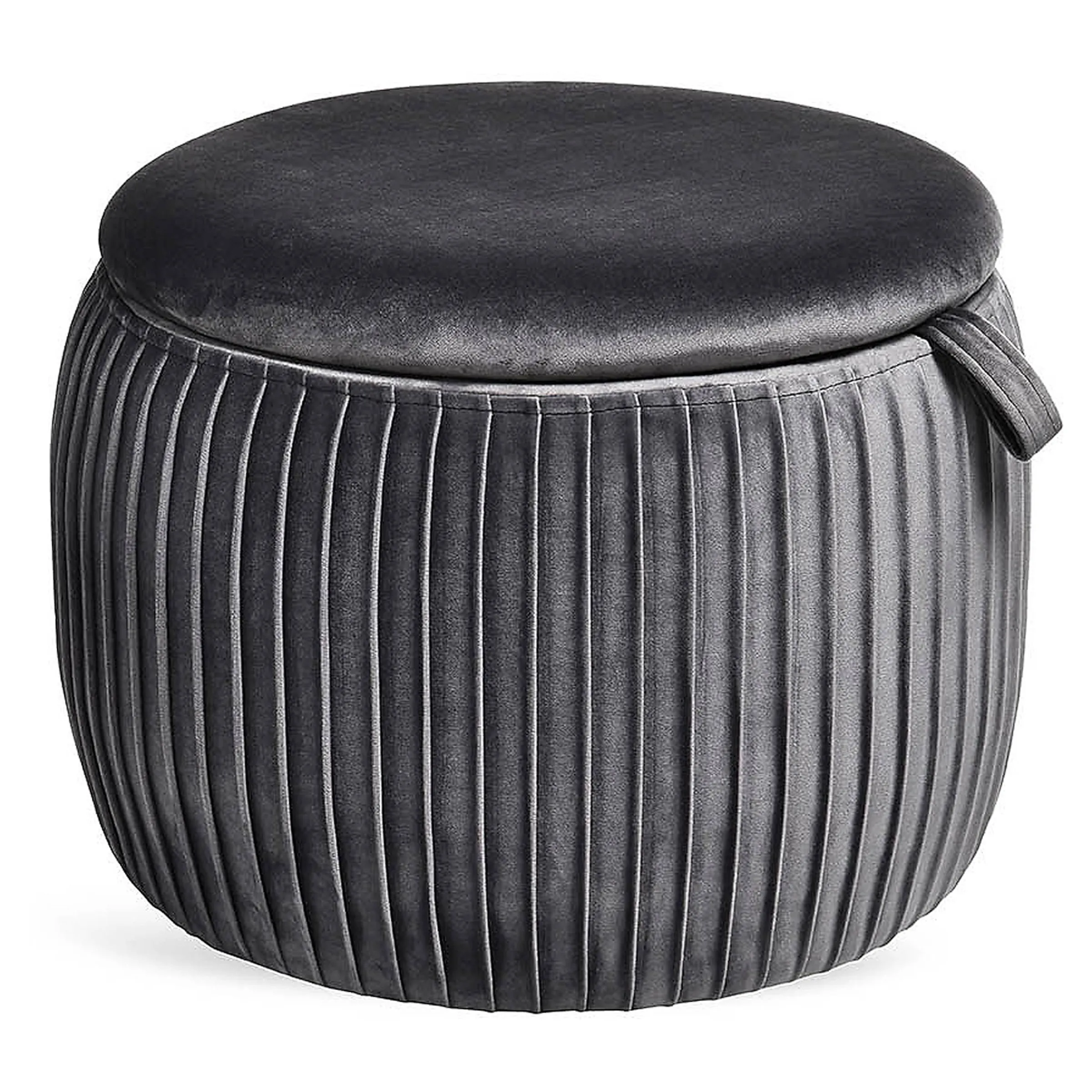 Depot Geschenkideen^Samt-Pouf Agnes Mit Stauraum