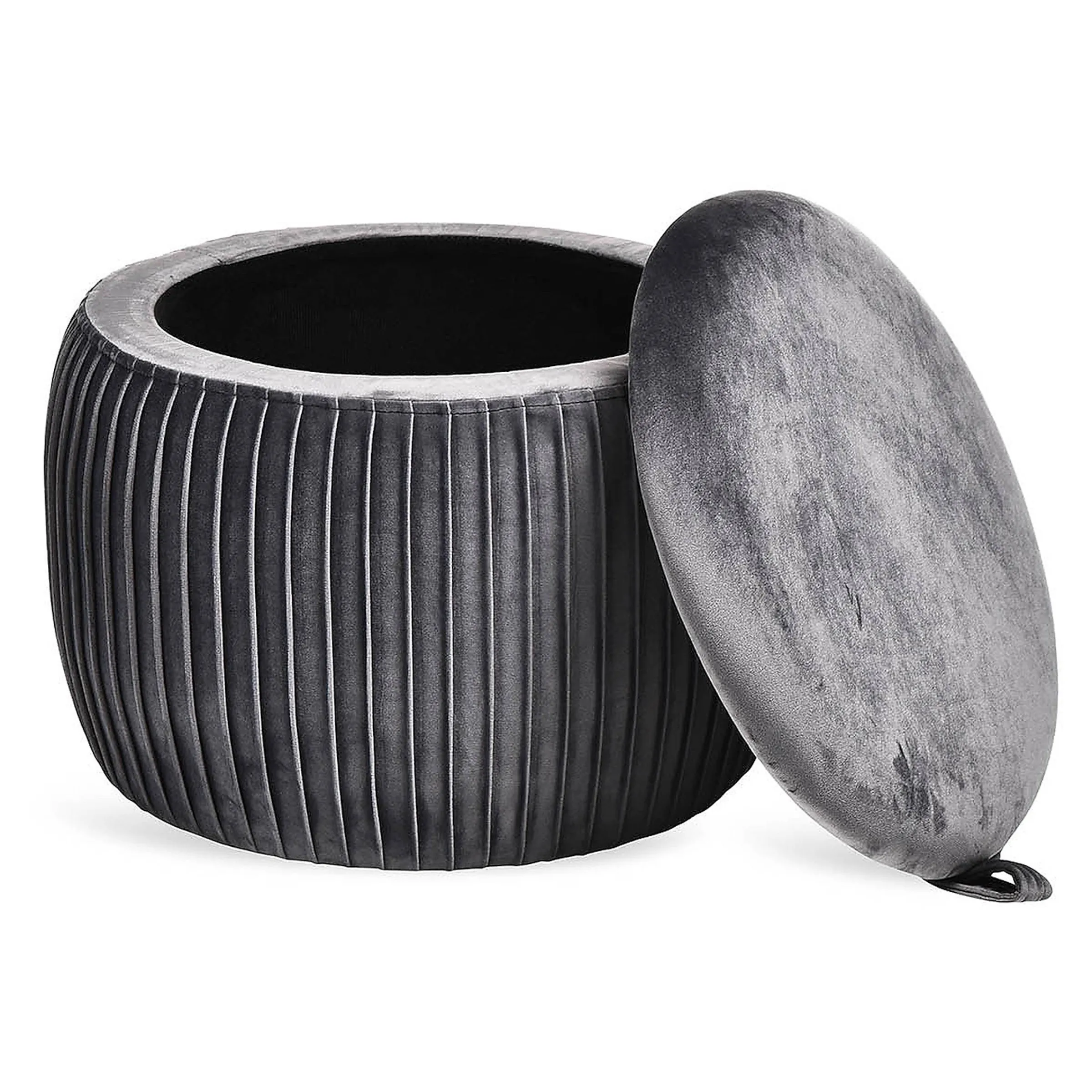 Depot Geschenkideen^Samt-Pouf Agnes Mit Stauraum