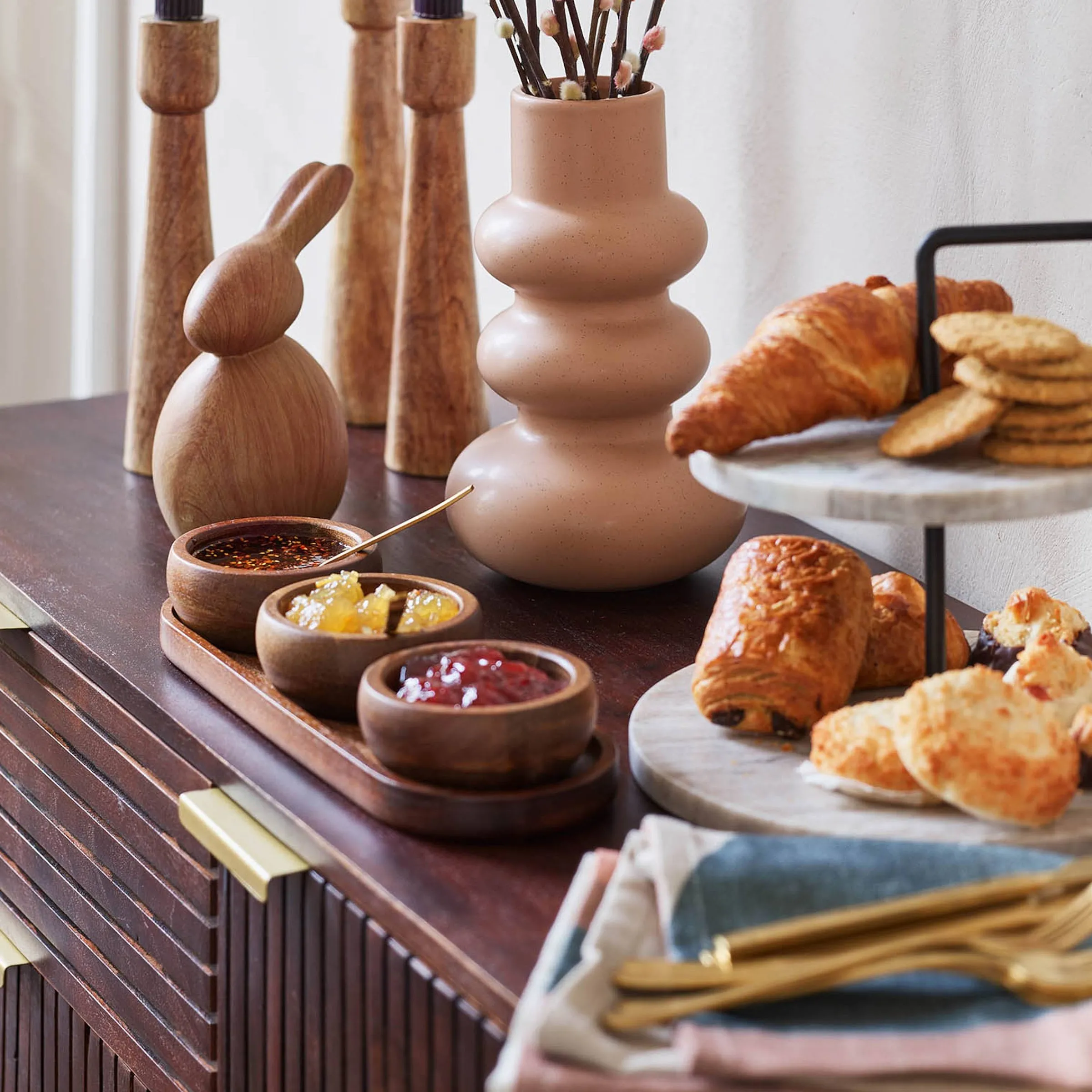 Depot Geschenkideen^Servier-Etagere Stone