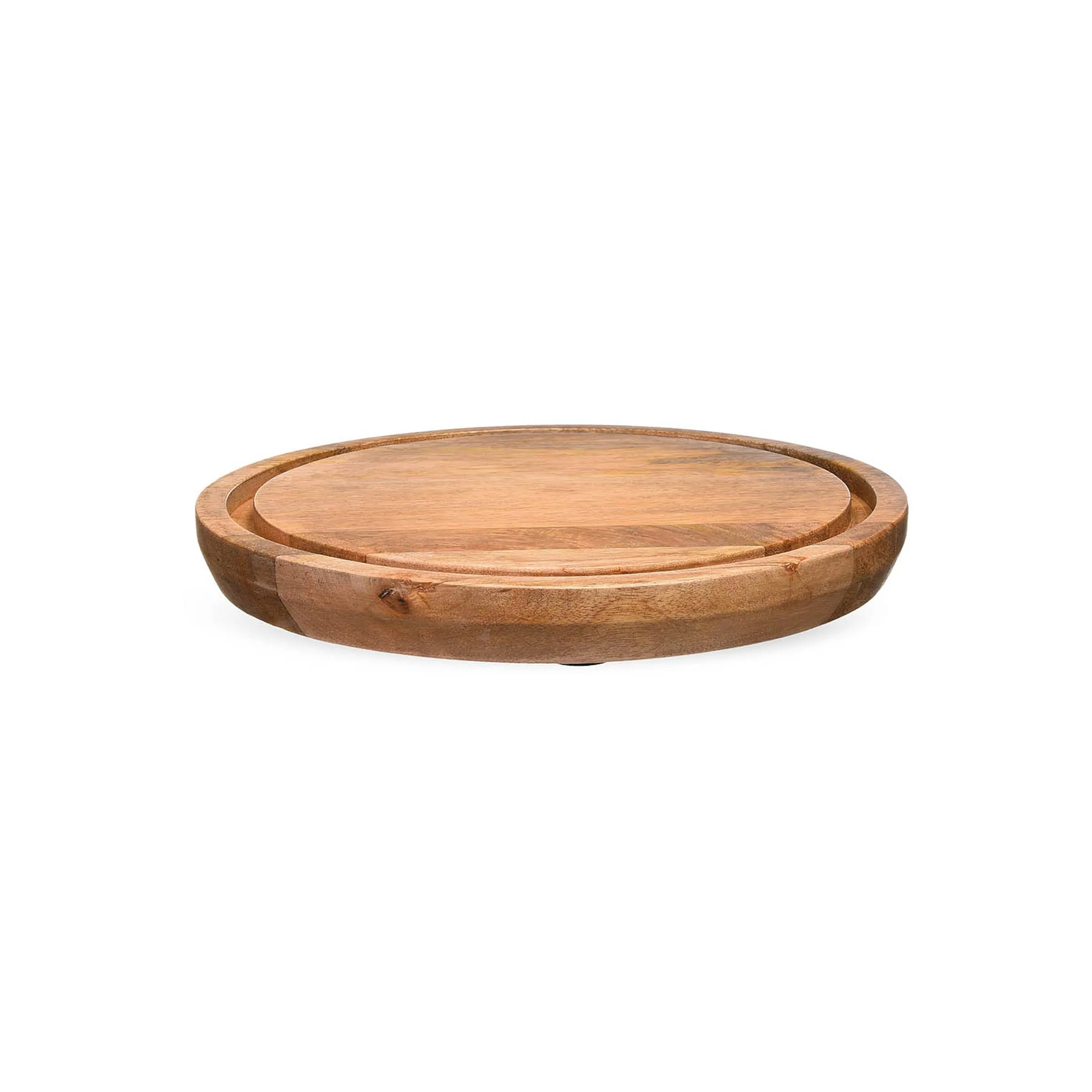 Depot Geschenkideen^Servierglocke Mit Holzteller