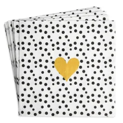 Depot Geschenkideen^Servietten Heartdot
