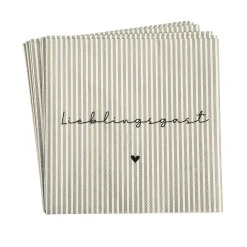 Depot Geschenkideen^Servietten Lieblingsgast