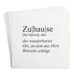 Depot Geschenkideen^Servietten Zuhause