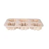 Depot Backutensilien^Silikon-Backform Snowflake Für 6 Muffins
