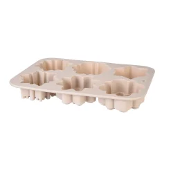Depot Backutensilien^Silikon-Backform Snowflake Für 6 Muffins