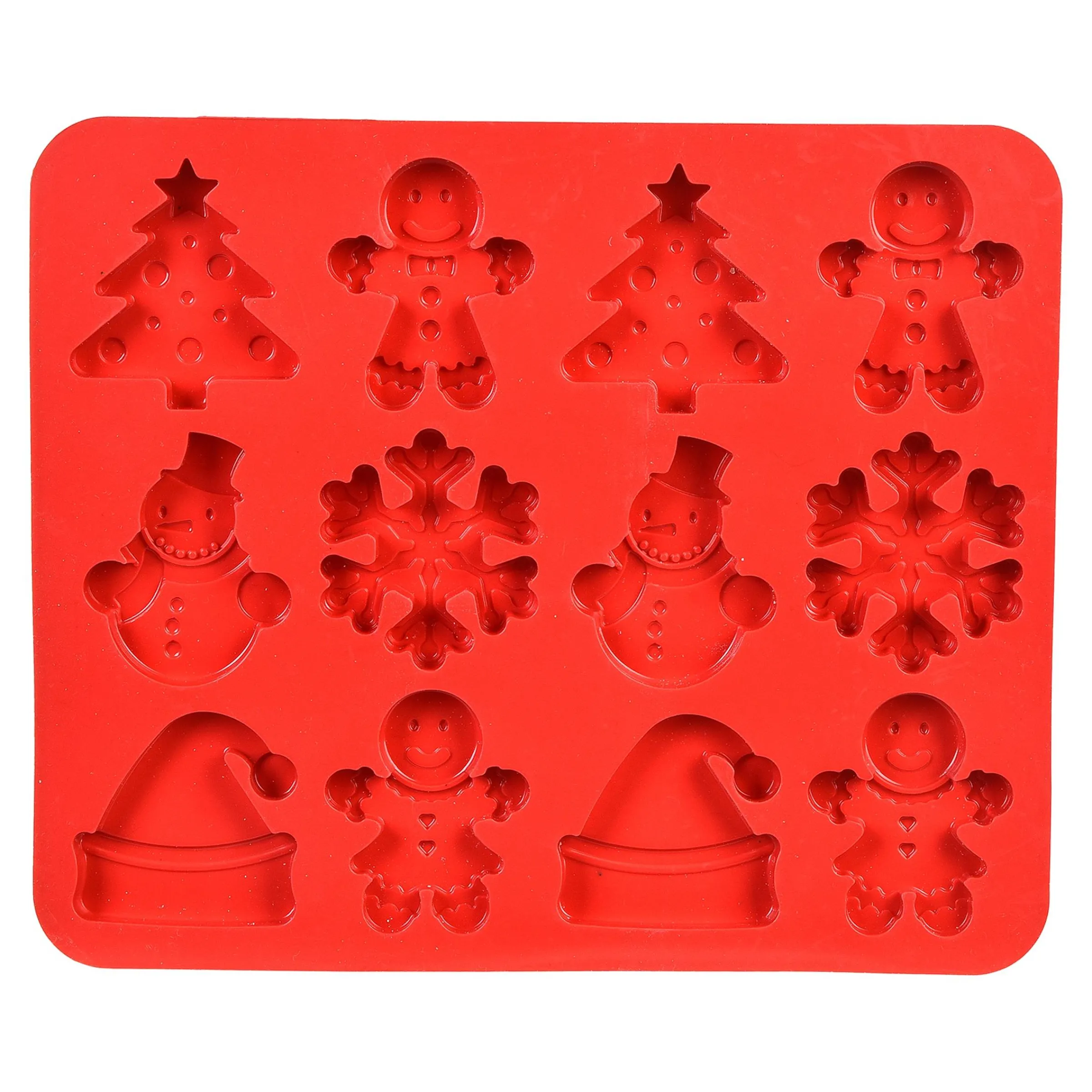 Depot Backutensilien^Silikon-Backform Xmas Chocolate