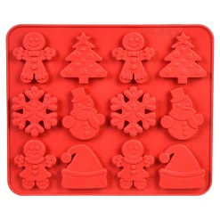 Depot Backutensilien^Silikon-Backform Xmas Chocolate