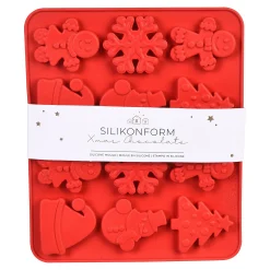 Depot Backutensilien^Silikon-Backform Xmas Chocolate