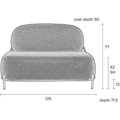 Depot 2-Sitzer Teddy-Sofa Polly><noscript><img width=