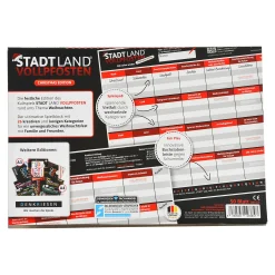 Depot Geschenkideen^Spiel Stadt Land Vollpfosten Christmas Edition
