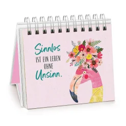Depot Geschenkideen^Spiralaufsteller Flower Meower