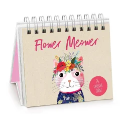 Depot Geschenkideen^Spiralaufsteller Flower Meower