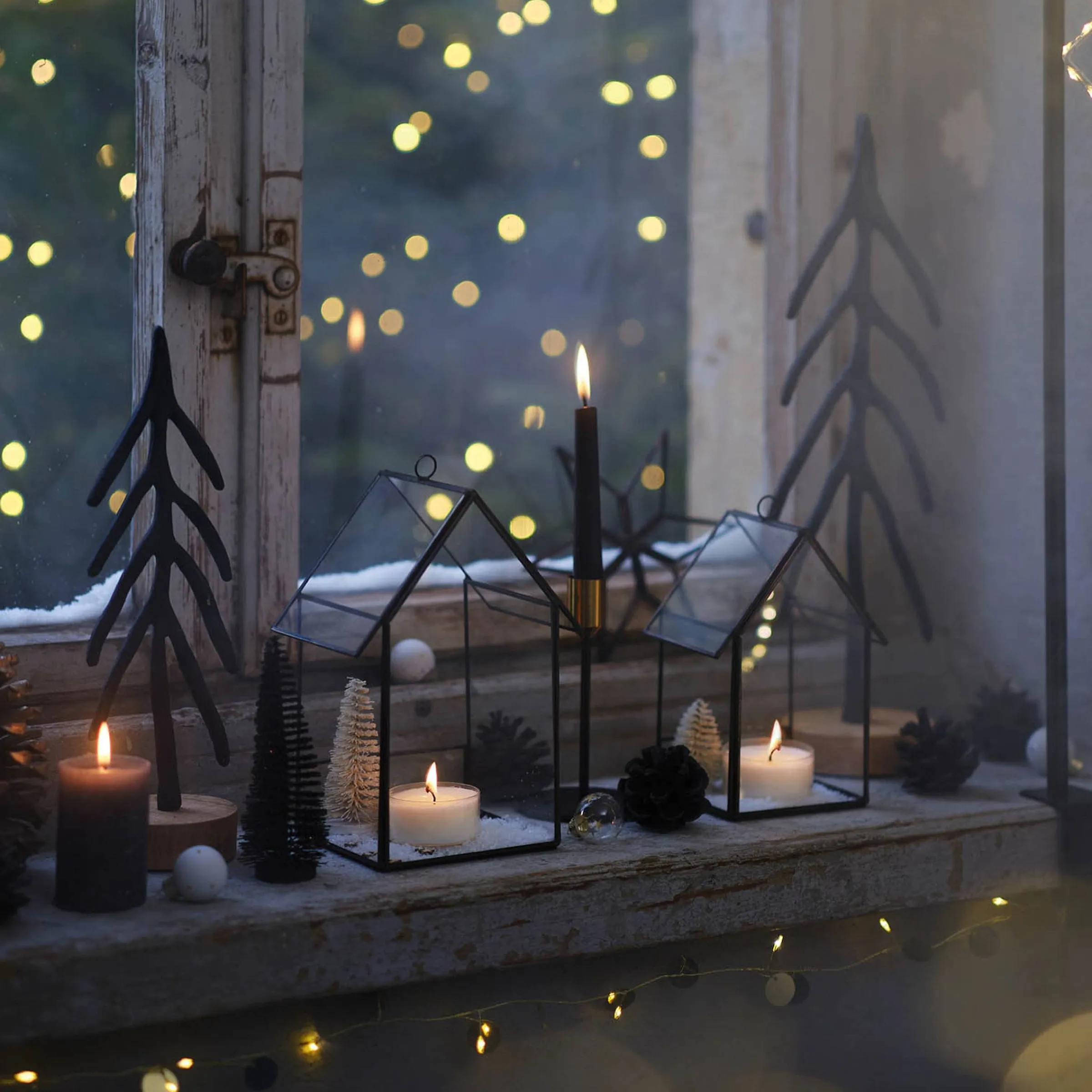 Depot Adventskerzen^Spitzkerzen-Set Advent Mit Kerzenstickern