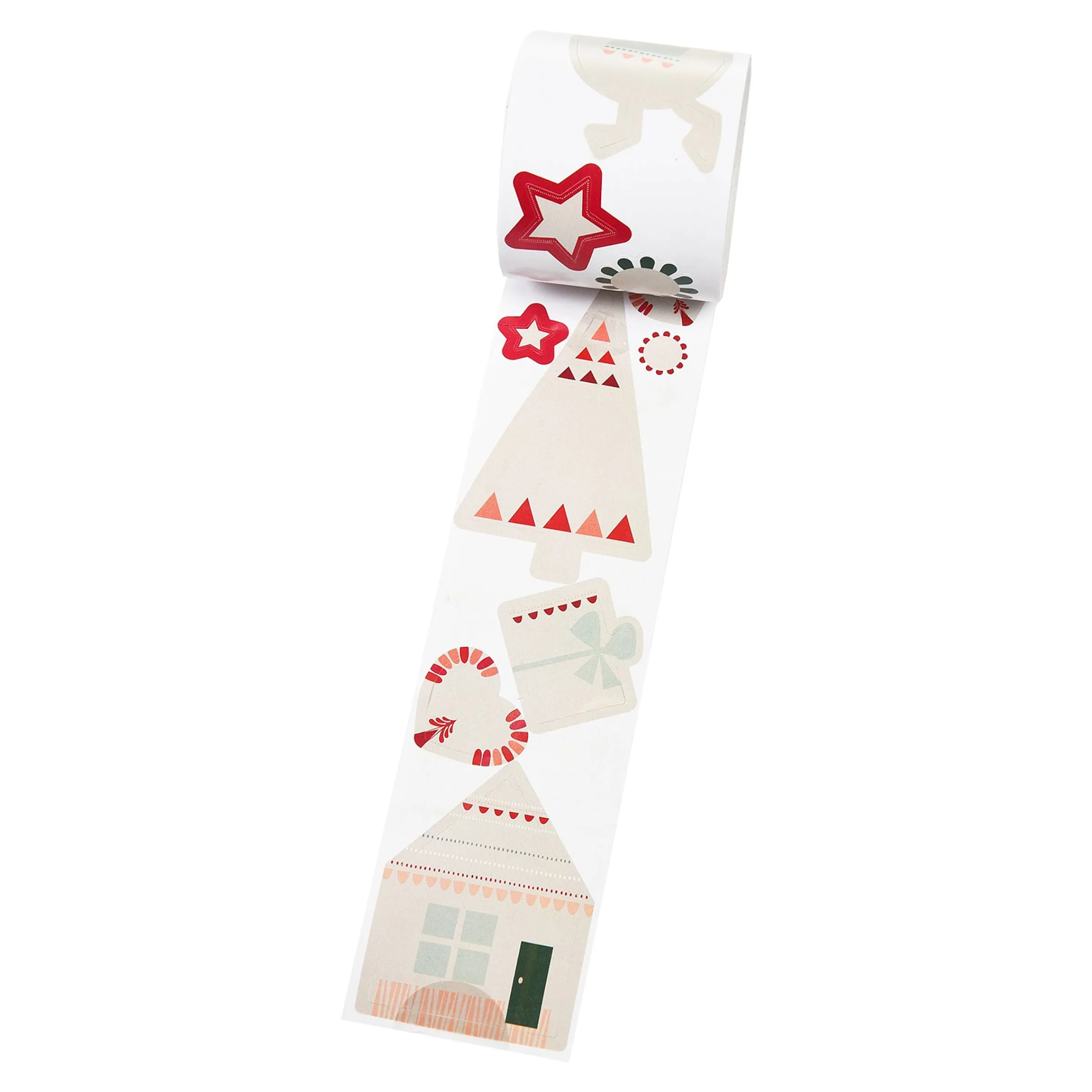 Depot Adventskalender^Stickerrolle Christmas