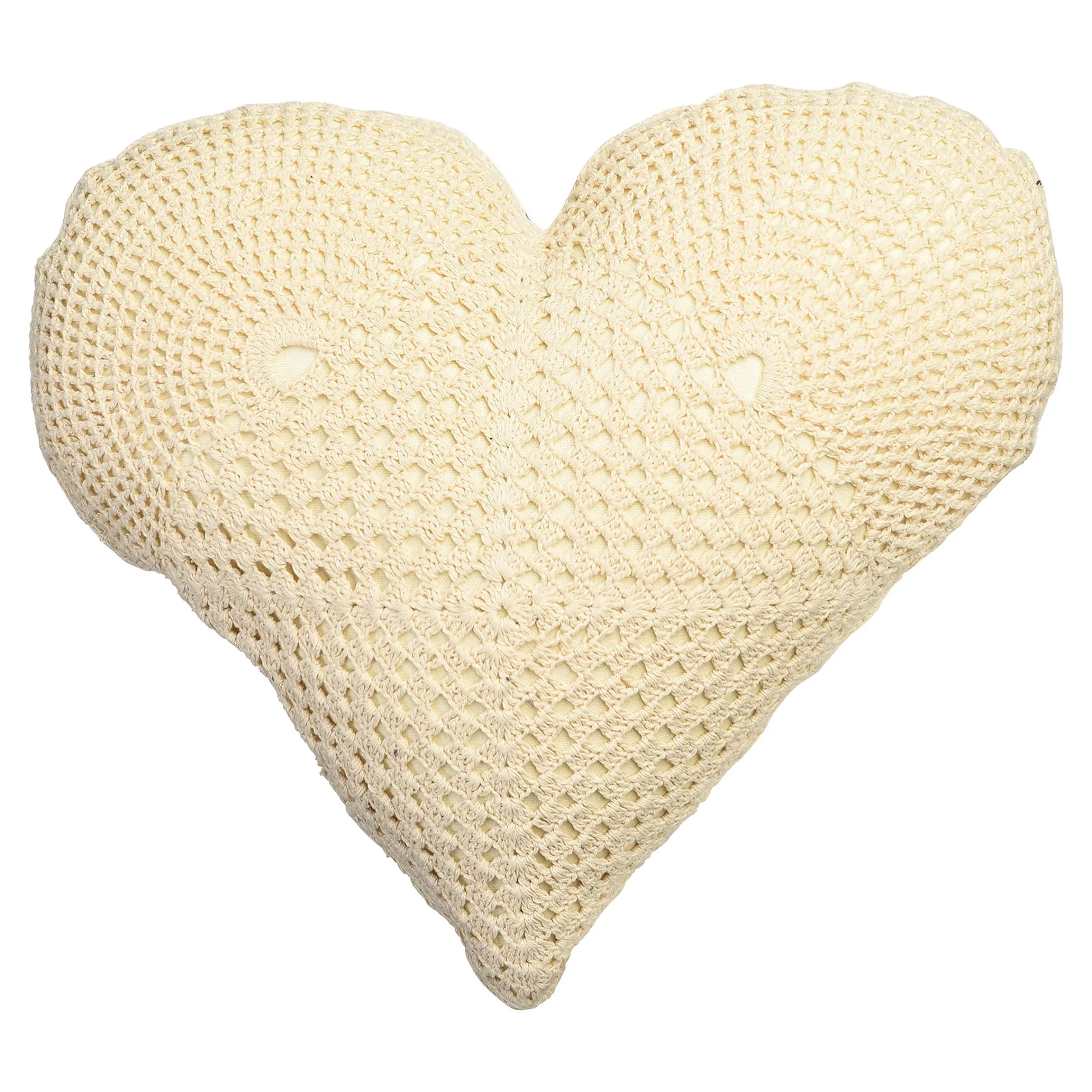 Depot Geschenkideen^Strick-Kissen Heart